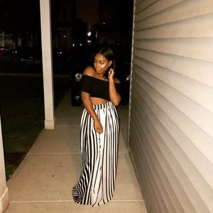 Stripe skirt